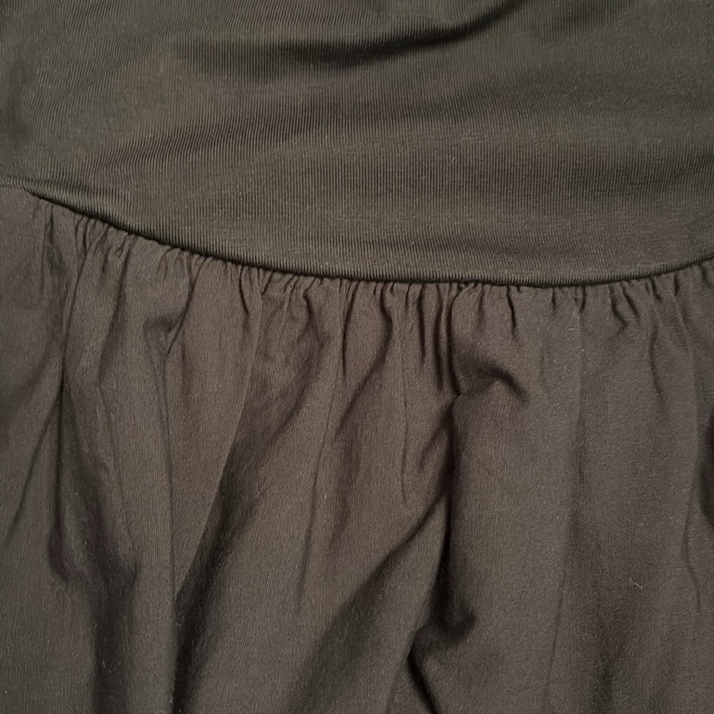 J Crew women’s Drop waist mixy dress square neck black lined Size PM NWT - Picture 7 of 9